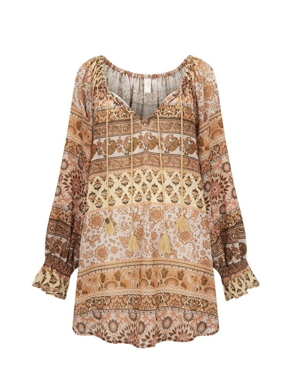 NWT Spell - The Lovers Beach Tunic Dress in Mauve - Small - Picture 4 of 6